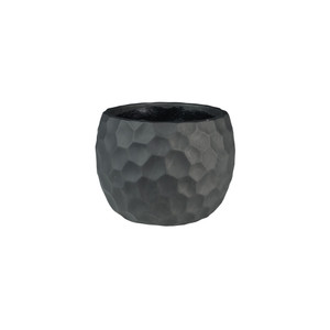 Vogue Black Honeycomb Pot - H9cm x Dia12cm