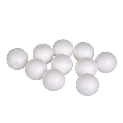 Polyshape Polystyrene Sphere Bag of 10 from Country Baskets