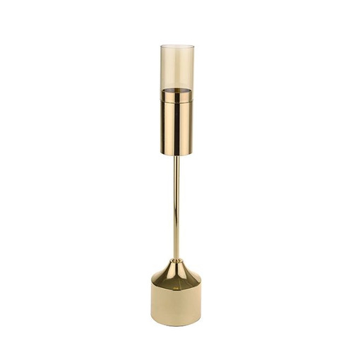 Duchess Metal Candle Stand Gold 43.5 cm from Country Baskets