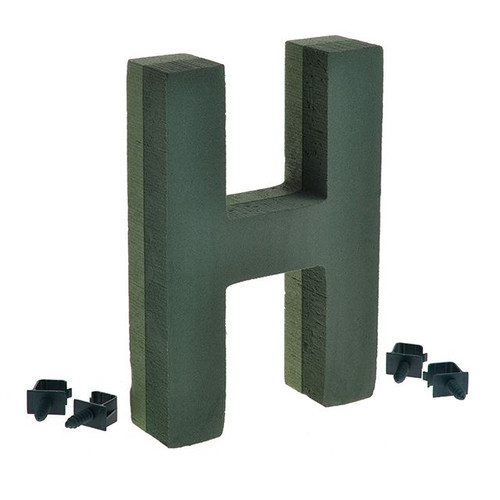 Floral Foam Letter H