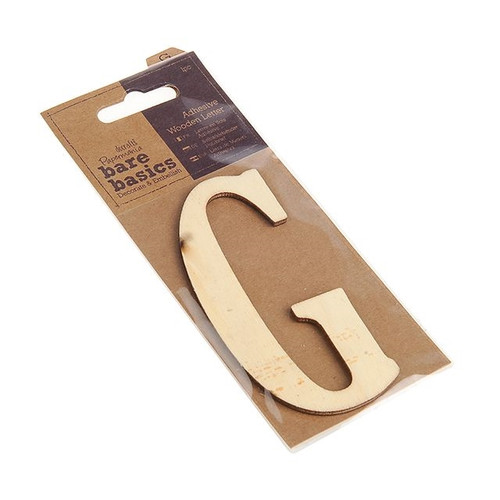 Bare Basics Wooden Letter G from Country Baskets