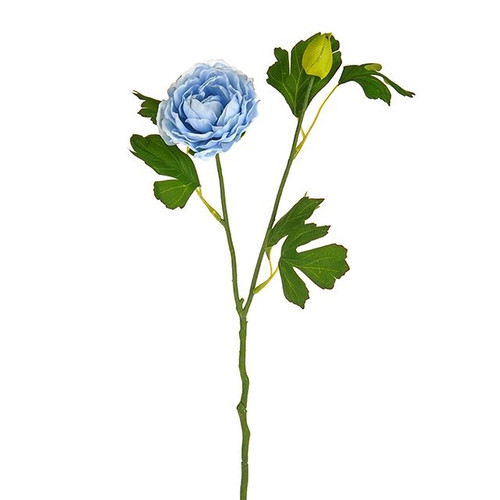 Skye Ranunculus Spray Blue 40 cm