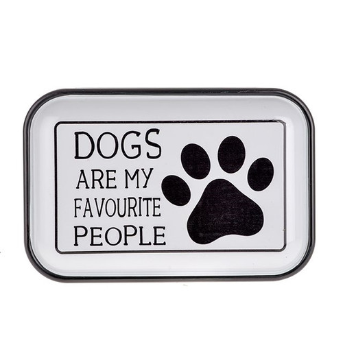 Metal Wall Plaque Dogs Are My Fvaourite People