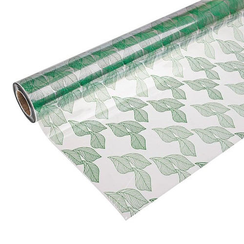 Cellophane Spruce Pattern Green