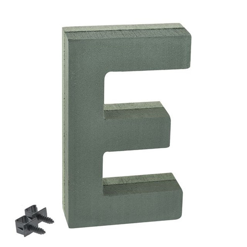 Floral Foam Letter E