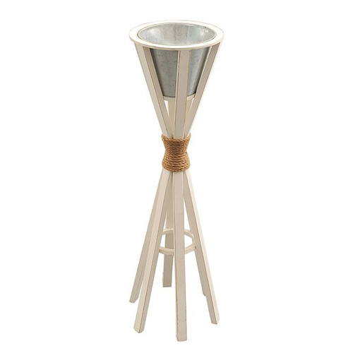 Wooden Planter On Stand 79 cm