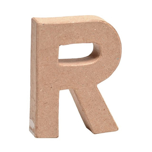 Paper Mache Mini Letter R