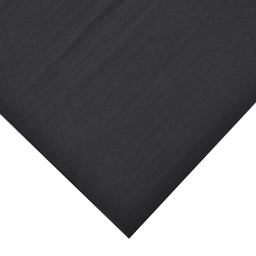 Pack of 100 Black Silk Tissue Sheets 50 x 75 cm