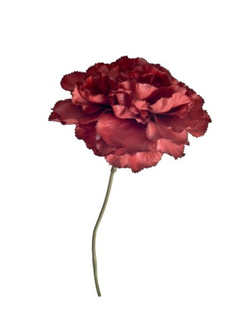 Artificial Carnation Pick Red 15 cm