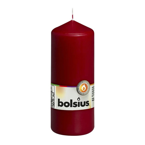 Bolsius Pillar Candle Wine Red (150/60 mm)