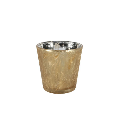 Gold Frosted Votive Candle Holder (S)