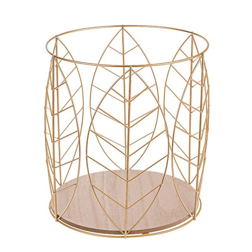 Hema Metal Leaf Basket from Country Baskets
