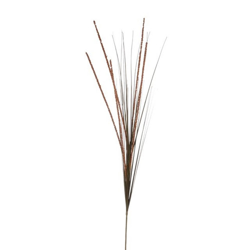 Artificial Harvest Grass Spray Rust 112 cm