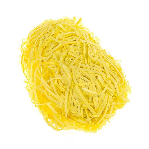 Shredded Tissue Paper Yellow 100g