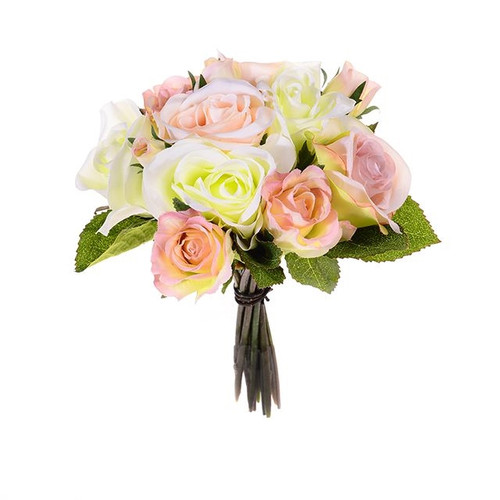 Artificial Vintage Rose Bundle 25 cm