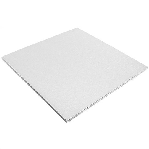 Silver Square Cake Board 40 cm