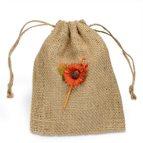 Hessian Pouch