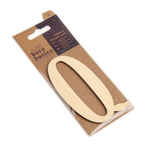 Bare Basics Wooden Letter Q from Country Baskets