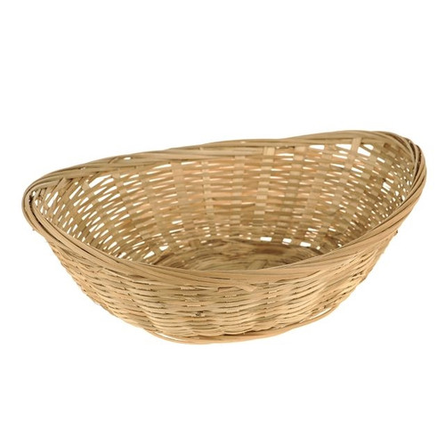 Oval Bamboo Bread Basket 30 cm