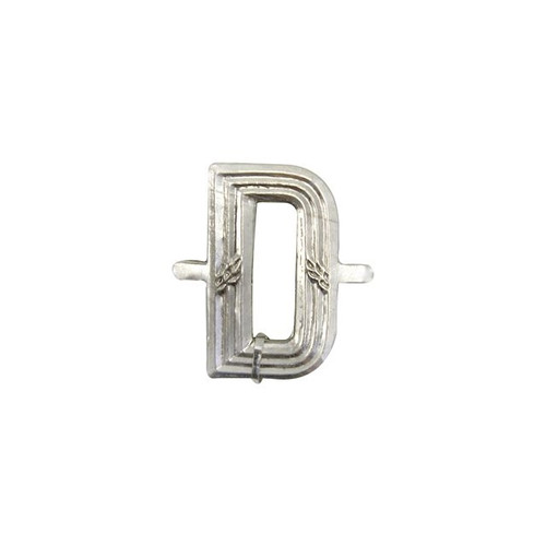 Aluminium Letter D 10 Pack