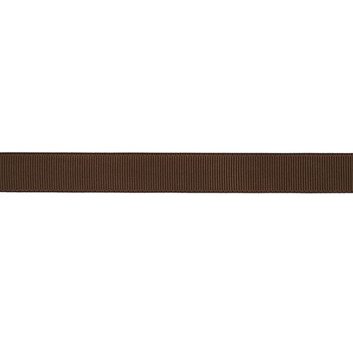 Grosgrain Ribbon Brown 16 mm from Country Baskets