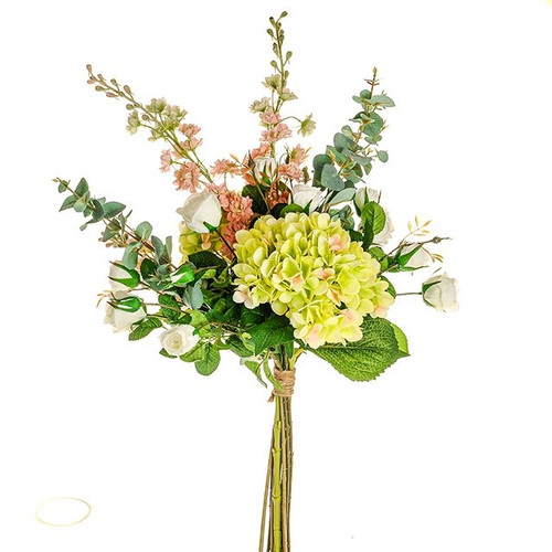 Premium Mixed Bouquet Green 83 cm from Country Baskets