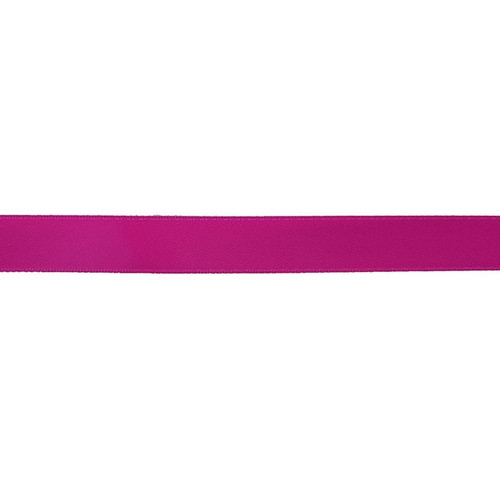 Double Satin Ribbon Cerise 9 mm from Country Baskets