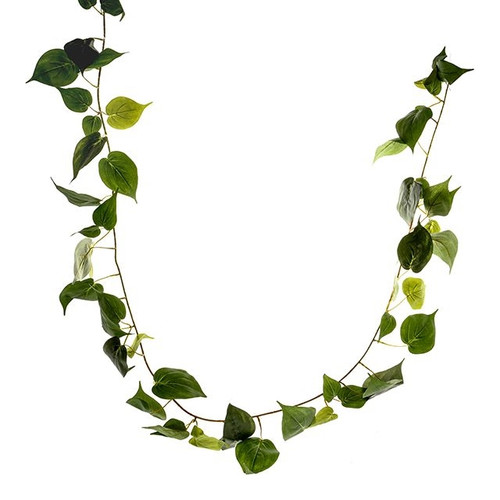 Artificial Philodendron Garland 6 ft