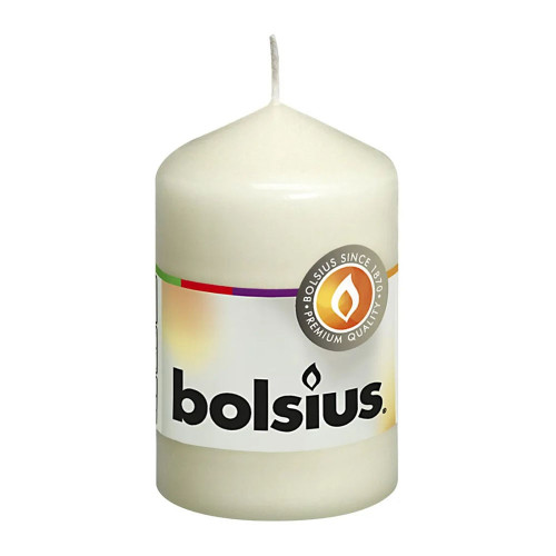 Bolsius Pillar Candle Ivory (80/50 mm)