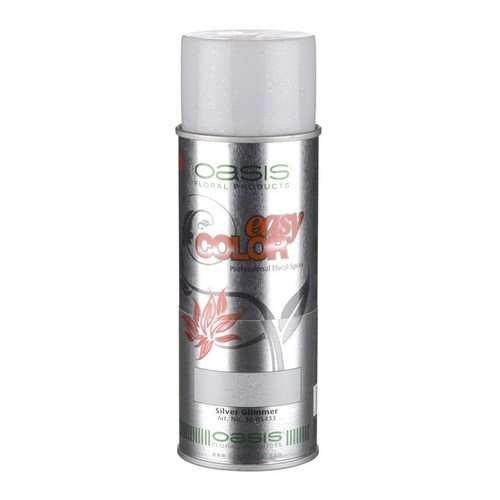 Oasis Silver Glitter Spray 400ml