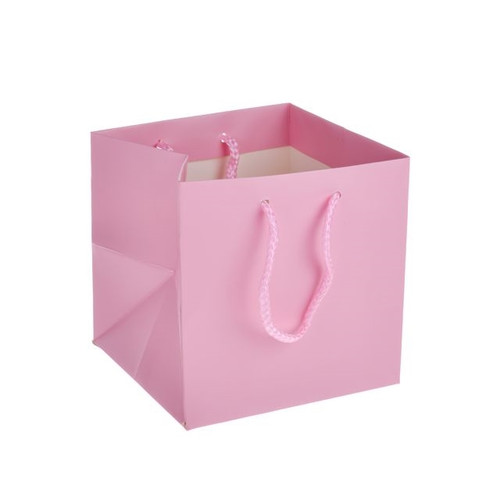 Hand Tie Bag Baby Pink 17 cm