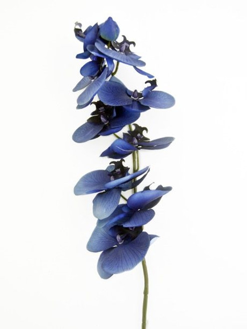 Artificial Orchid Dark Blue 91 cm