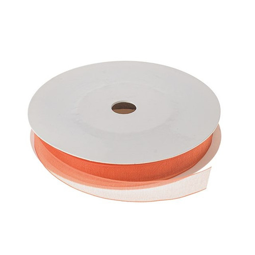 Organza Ribbon Orange 9 mm x 25 m