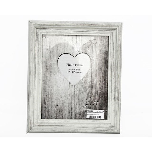 Cream Wood Photo Frame 8 X 10 In