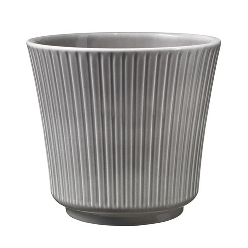 Delphi Ceramic Pot Warm Gloss H13 cm