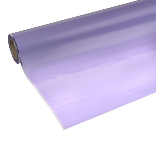 Plain Lilac Cellophane 80 cm x 80 m