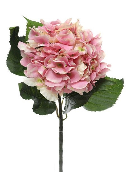 Artificial Extra Large Hydrangea Pink 60 cm