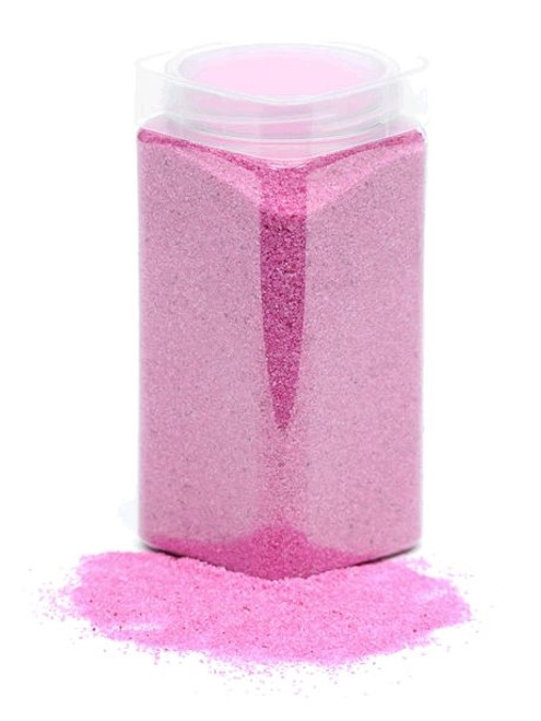 Coloured Sand 0.5 mm 550 ml Pink