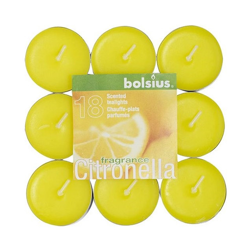 Citronella Tealights Pk18 from Country Baskets
