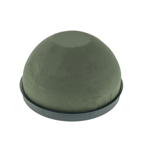 Plastic Backed Floral Foam Table Dome 25.5 cm