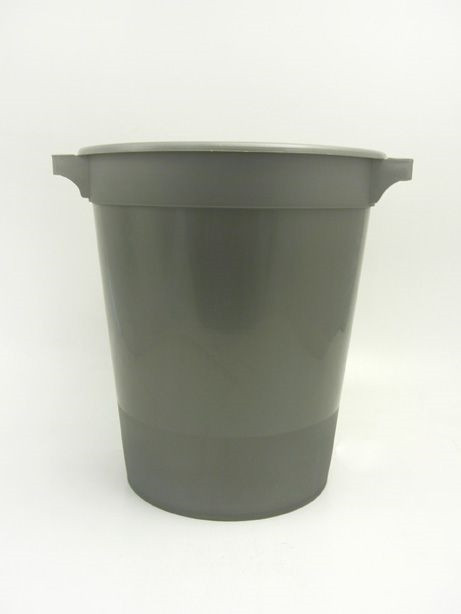 Plastic Bucket Silver 31cm