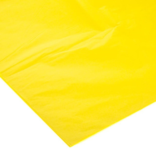 Yellow Silk Tissue Sheets 50 x 75 cm Pack of 100