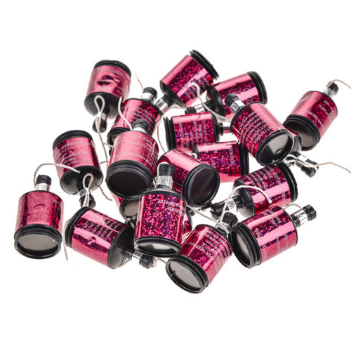 Holographic Party Poppers 20 Pack