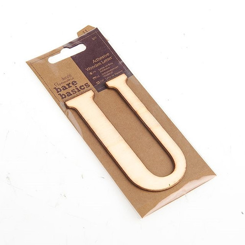 Bare Basics Wooden Letter U from Country Baskets