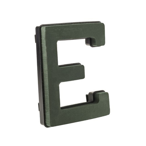 Foam Letter E Plastic Backed