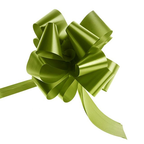 Pull Bow Moss Green Pack of 20