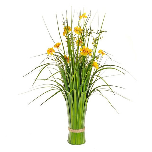 Artificial Grass & Yellow Cosmo 66 cm