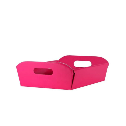 Hot Pink Cardboard Hamper Box (34.5x26x10.5cm)