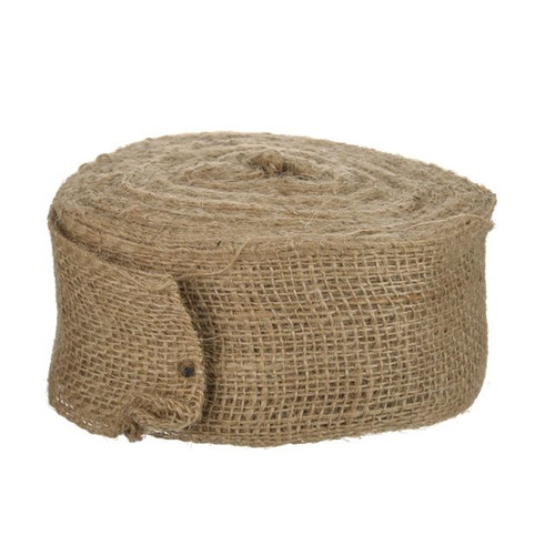 Jute Ribbon Natural 7 cm x 15 m