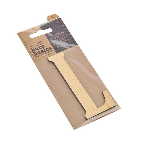 Bare Basics Wooden Letter L